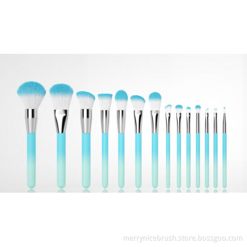 14 Piece Preofessional Cosmetics Brush Set Gift 2022